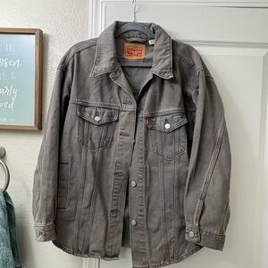 Levi's Charcoal Denim Jacket